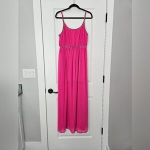 Pink maxi